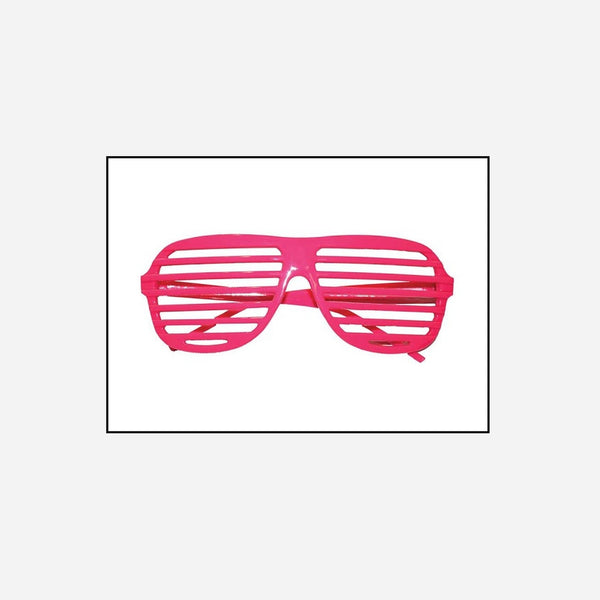 Lunettes store fluo neon fuchsia