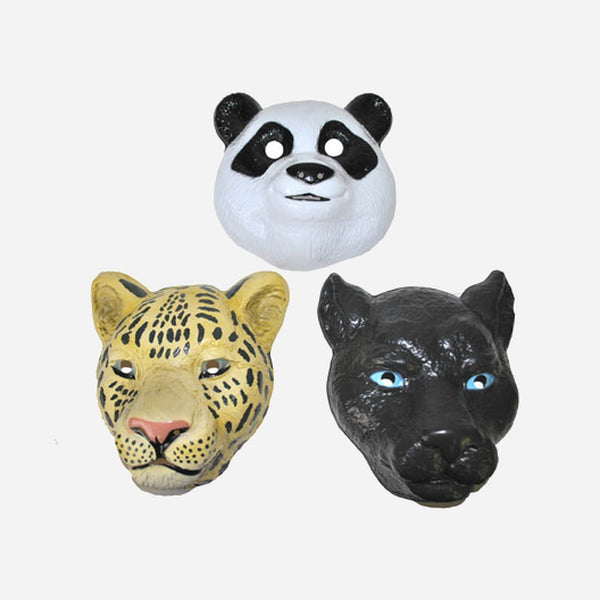 Masque coque animaux à fourrure