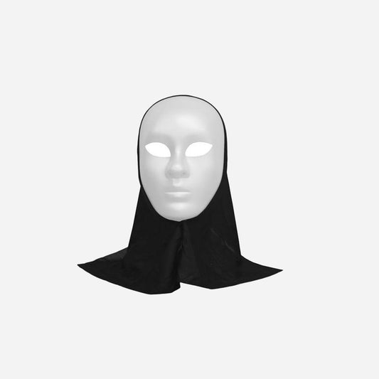 Masque coque avec capuche adulte