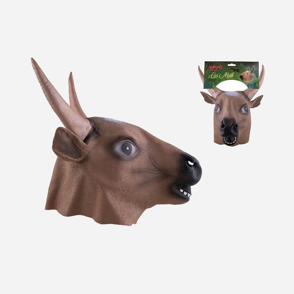 Masque latex cerf adulte