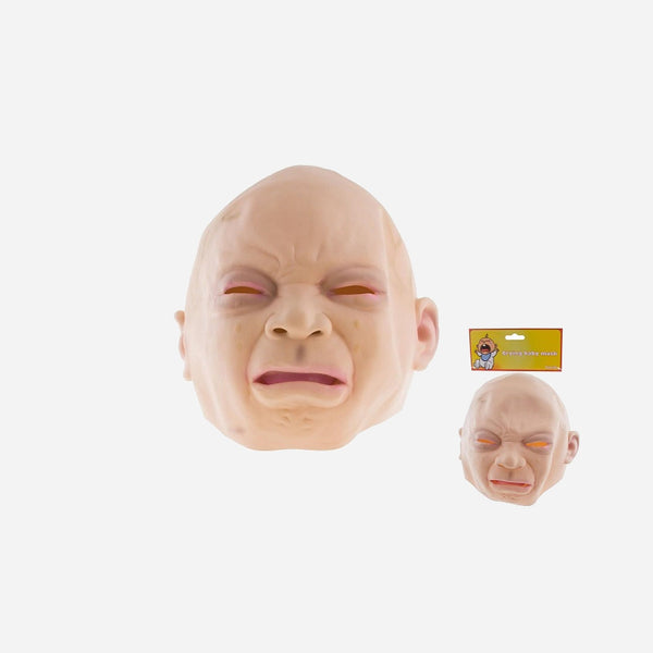 Masque en latex "Bébé qui pleure"