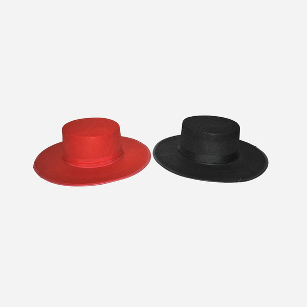 Chapeau espagnol rouge