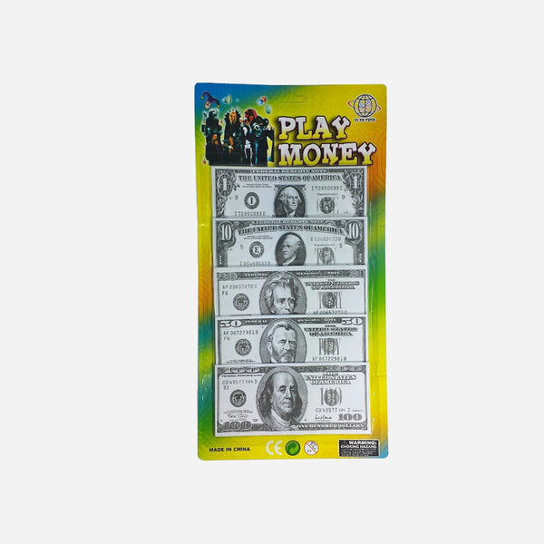 Lot de 100 billets dollars factices