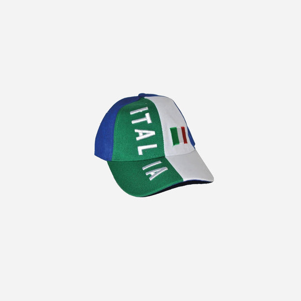 Casquette de baseball italie/italia fantaisie