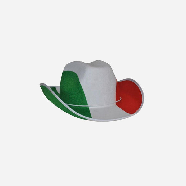 Chapeau cowboy feutrine italie avec corde
