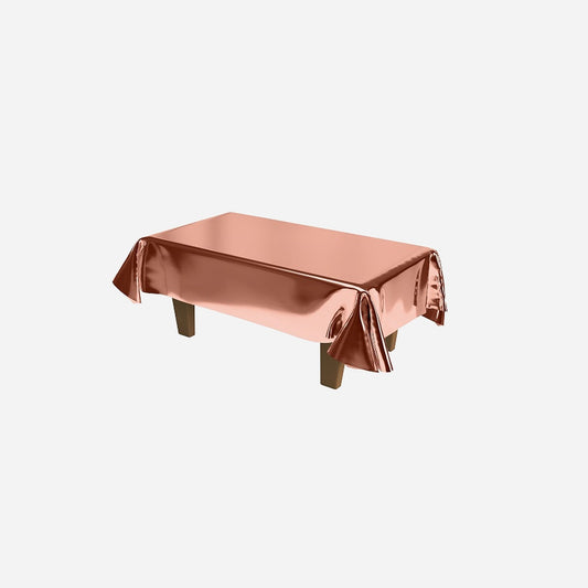 Nappe en plastique métallisée 270 × 136 cm