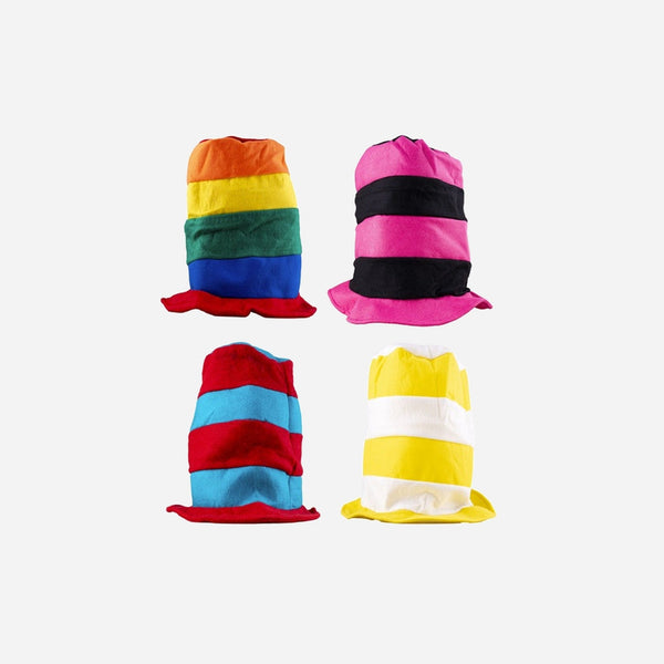 Chapeau carnaval haut de forme en mousse assorti adulte