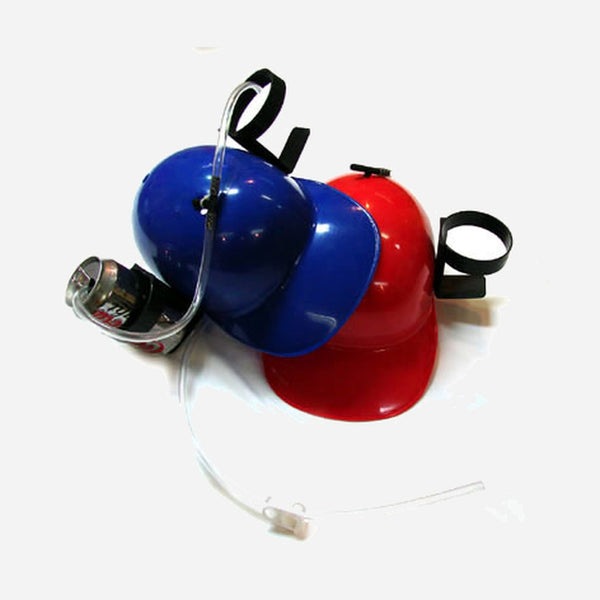 Casque à boissons rouge