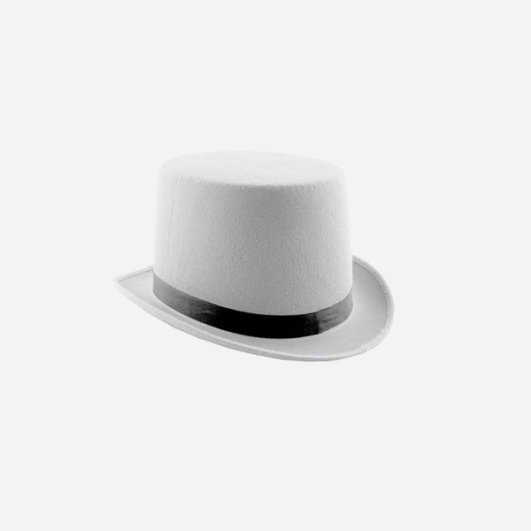 Chapeau haut de forme feutrine 12 cm