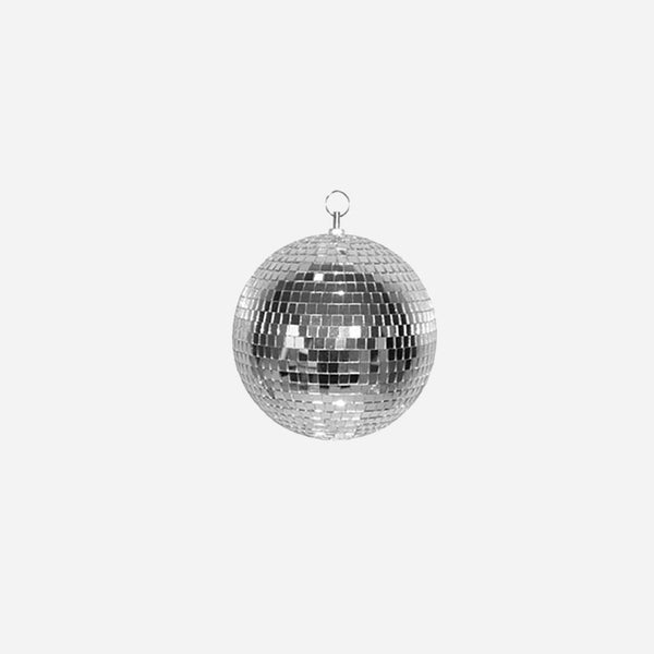Boule à facettes argent 30 cm