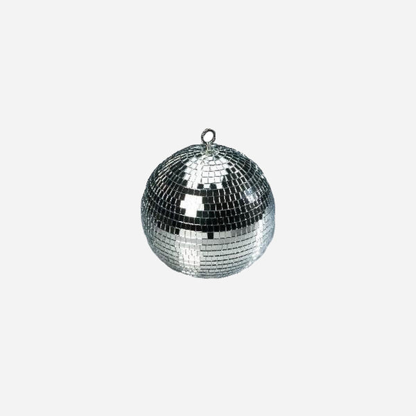 Boule à facettes argent 20 cm
