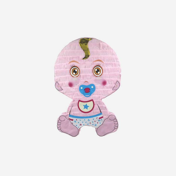 Pinata bébé rose 42 cm