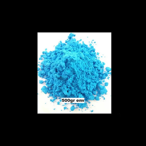 Sachet de poudre Holi bleu clair 500 g