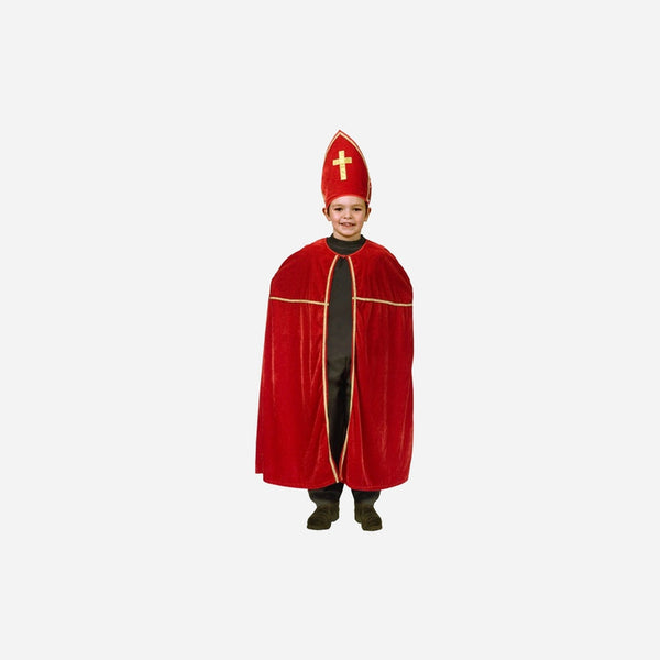 Cape & mitre de Saint Nicolas enfant Taille unique