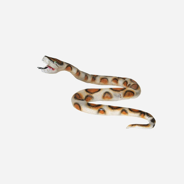 Serpent python en plastique 1m60