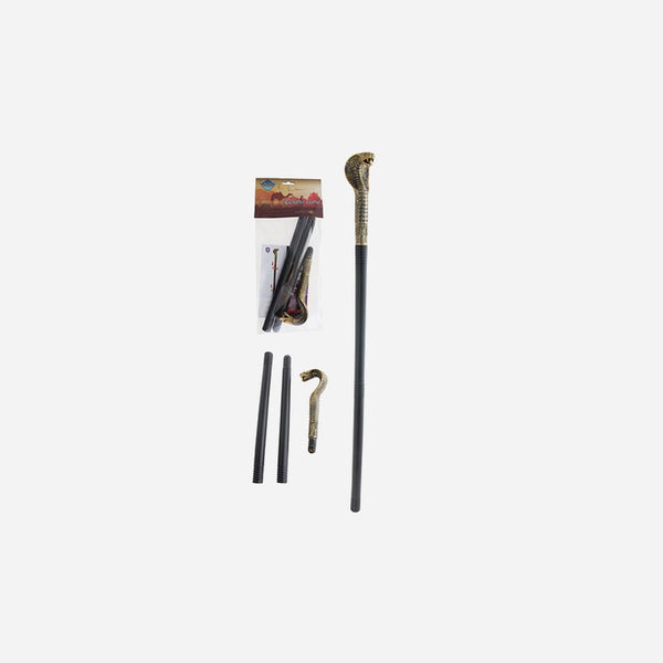 Sceptre égyptien avec tête de serpent 82 cm