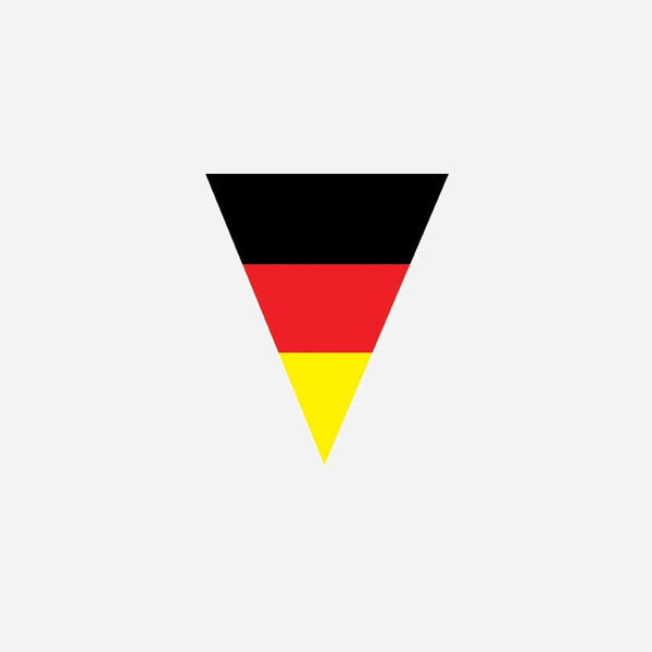 Guirlande 10 fanions Allemagne 5 m