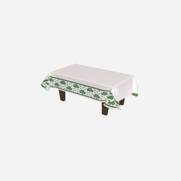 Nappe en plastique motifs Saint Patrick 2.75x1,4 m