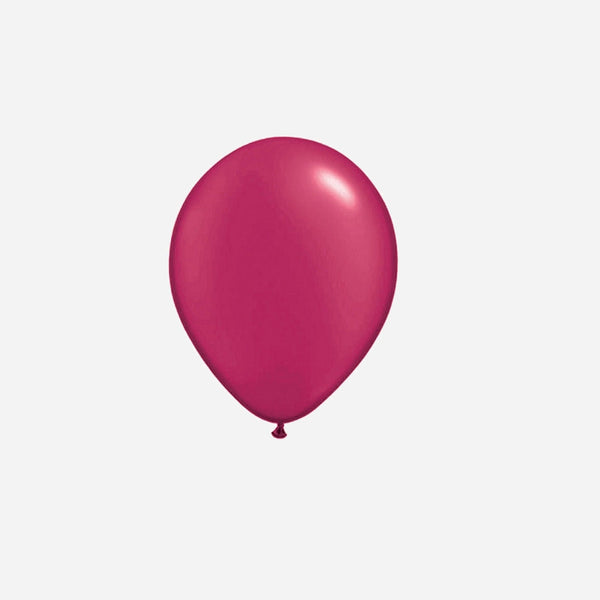 Ballon latex opaque fuchsia 29 × 40 cm