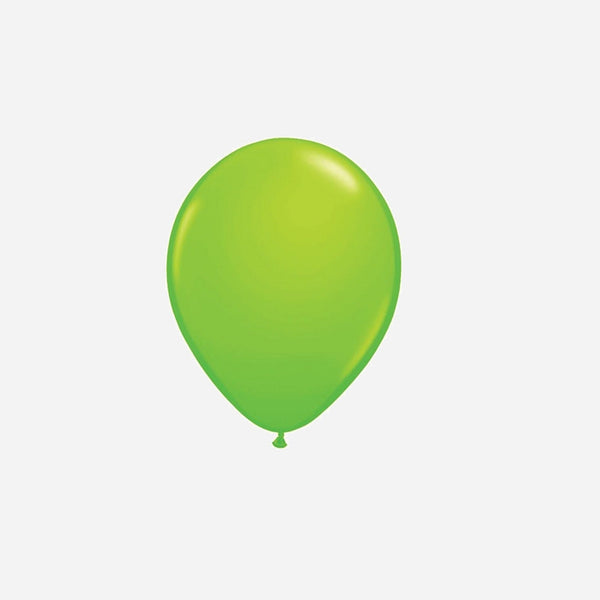 Ballon latex opaque vert pistache 29 × 40 cm