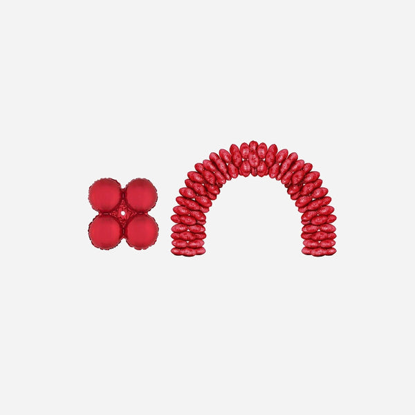 Lot de 10 ballons rouge 43 cm pour arche