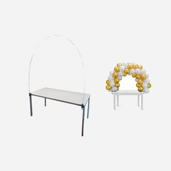 Structure arche de table pour ballons 2,4 m x 1,8 m
