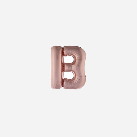 Ballon lettre "B" en aluminium 1 m
