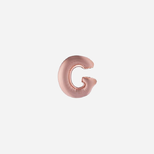 Ballon lettre "G" en aluminium 1 m