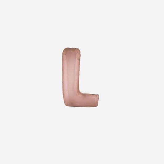 Ballon lettre "L" en aluminium 1 m