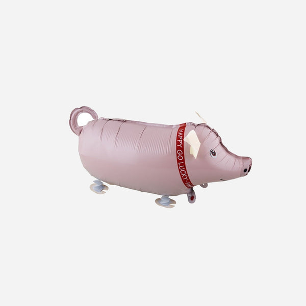 Ballon aluminium mylar cochon 64 × 35 cm