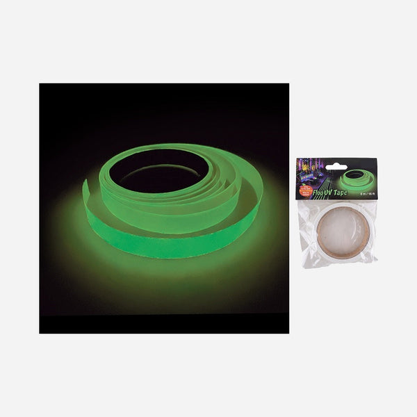 Ruban adhésif fluo vert 5mx15 mm