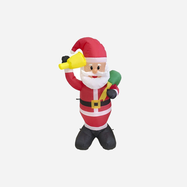Père Noël gonflable lumineux 1m20