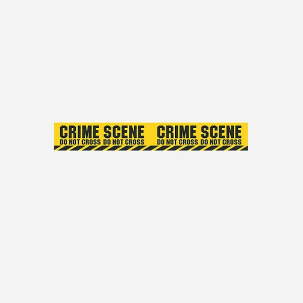 Cordon de sécurité "Crime Scene do not cross" 6,1 m