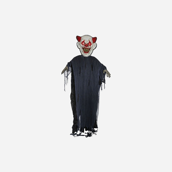 Suspension clown démoniaque lumineuse géante 2,8 m