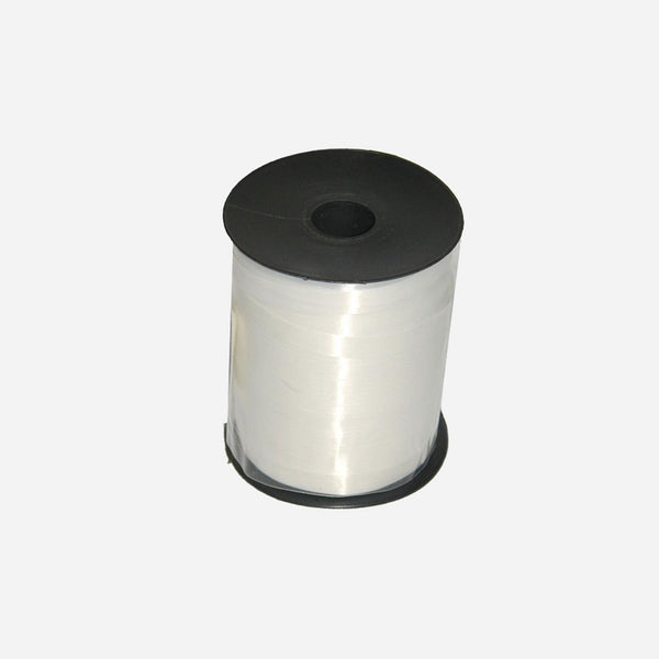 Ruban/bolduc cadeau blanc 400 m x 5 mm