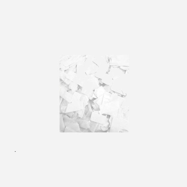Confettis de scene Rectangle 1 kgs Blanc Slowfall
