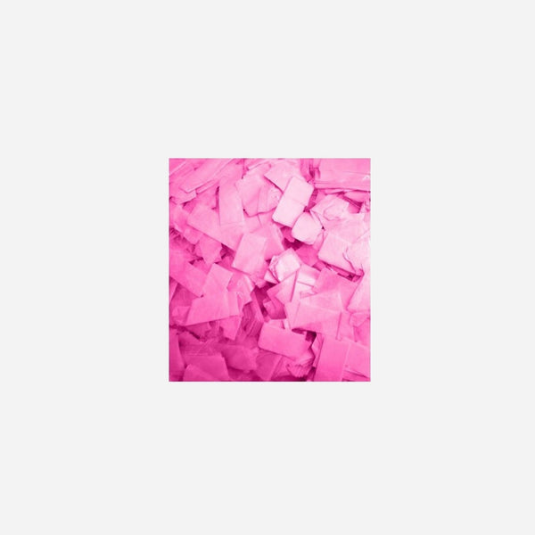 Confettis de scène rectangle 1 Kg rose Slowfall