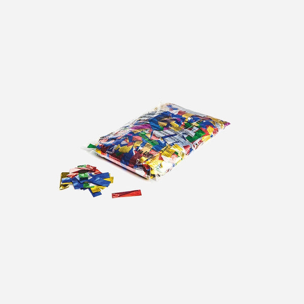 Confettis de scène rectangle 1 Kg multicolore métallisés Slowfall