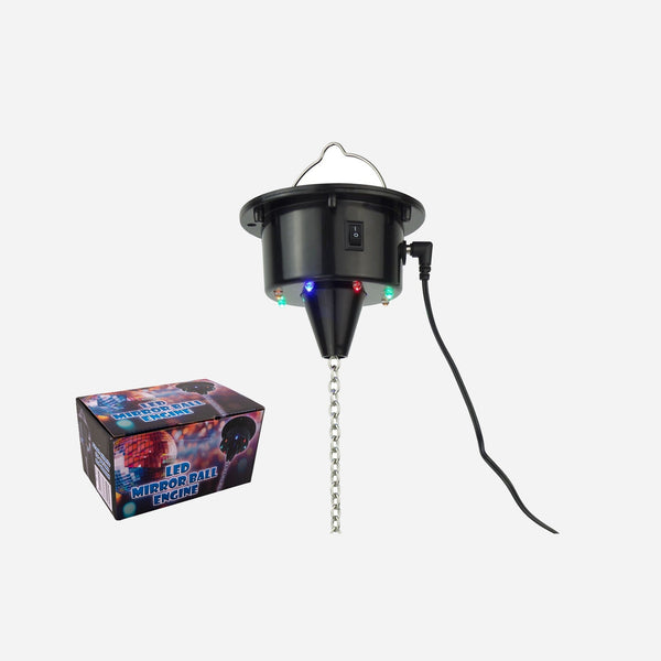 Moteur pour boule à facette avec LED's RGB 220V