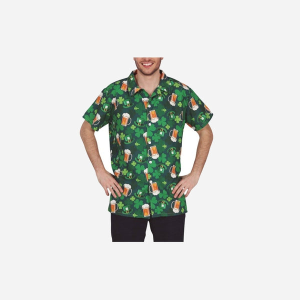 Chemise fun gag Saint Patrick Taille M/L