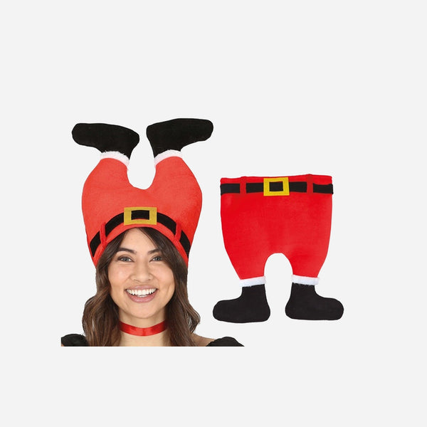 Bonnet pantalon de Père Noël adulte