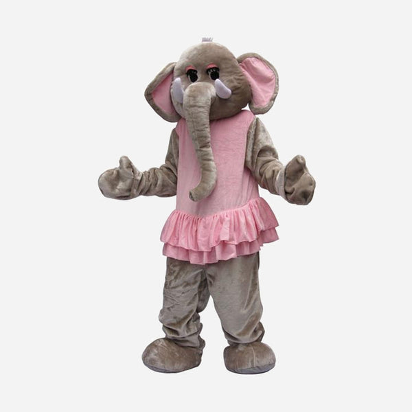 Déguisement mascotte éléphant adulte