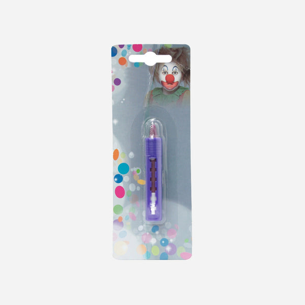 Stick de maquillage rétractable violet de fête