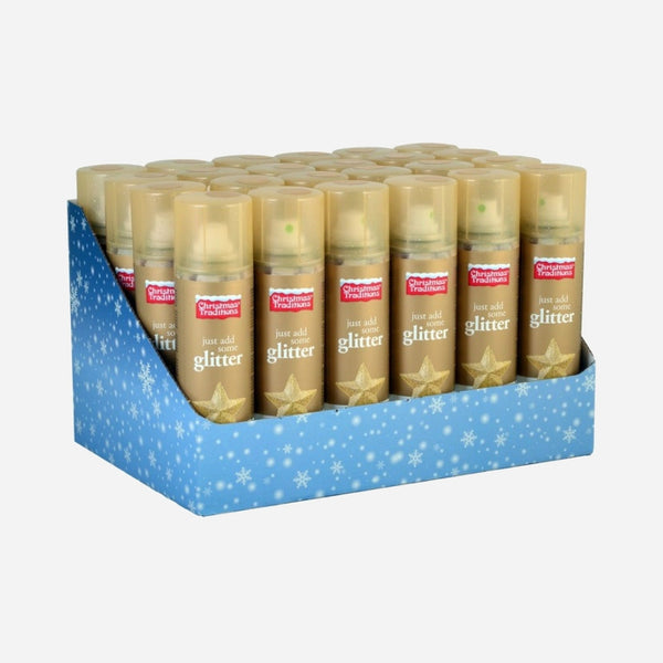 Bombe à paillettes or 100 ml