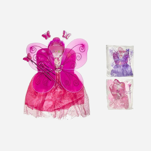 Set de fée elfe enfant assorti 4 pièces Taille unique