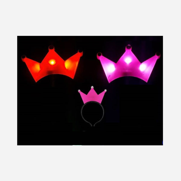 Serre-tête lumineux LED's couronne assorti II