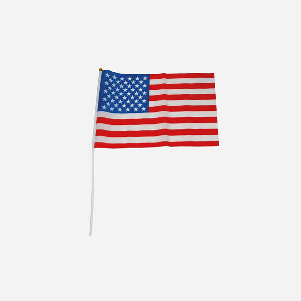 Drapeau USA états unis avec baguette 30 × 45 cm