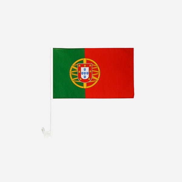 Drapeau pour voiture portugal 30 × 45 cm