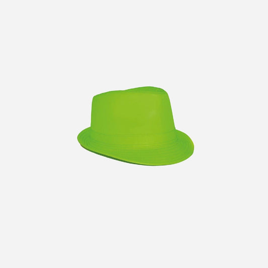 Chapeau trilby fluo