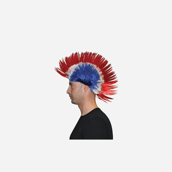 Perruque crête punk france
